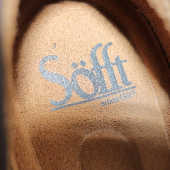 Sofft Women's Velina Boot Size 8.5 Gray Taupe Suede Shootie Ankle Pump Low Heel - Picture 11 of 12